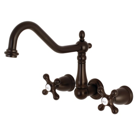 A large image of the Kingston Brass KS102.AX Oil Rubbed Bronze