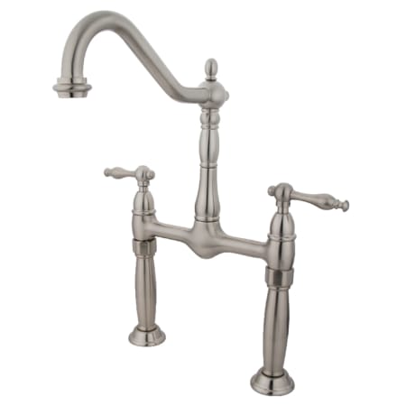 A large image of the Kingston Brass KS107.NL Brushed Nickel