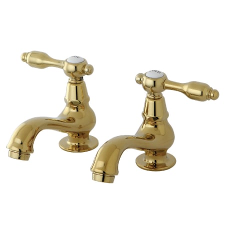 A large image of the Kingston Brass KS110.TAL Polished Brass