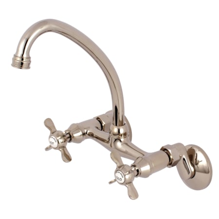 A large image of the Kingston Brass KS114 Polished Nickel