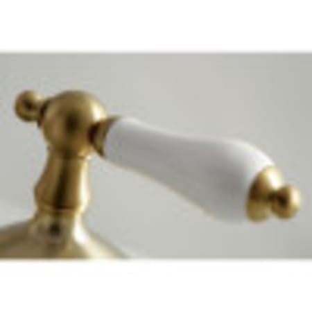 Kingston Brass KS1162PL 8 Widespread Bathroom Faucet, Polished
