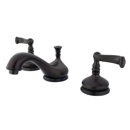 A large image of the Kingston Brass KS116.FL Oil Rubbed Bronze