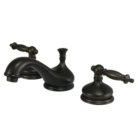 A large image of the Kingston Brass KS116.TL Oil Rubbed Bronze