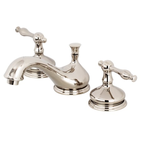 A large image of the Kingston Brass KS116.NL Polished Nickel