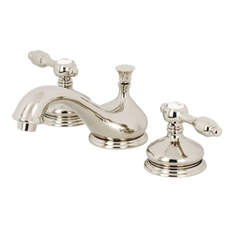 A large image of the Kingston Brass KS116.TAL Polished Nickel