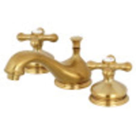 A large image of the Kingston Brass KS116.AX Brushed Brass