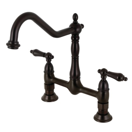 A large image of the Kingston Brass KS117.AL Oil Rubbed Bronze