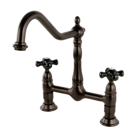 A large image of the Kingston Brass KS117.PKX Oil Rubbed Bronze