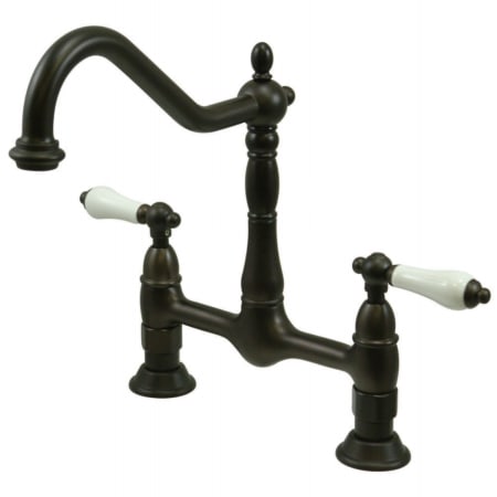 A large image of the Kingston Brass KS117.PL Oil Rubbed Bronze