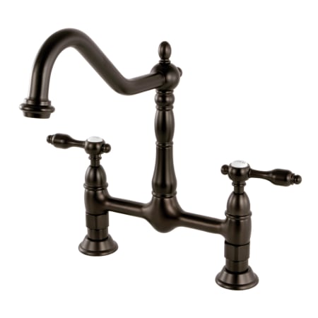 A large image of the Kingston Brass KS117.TAL Oil Rubbed Bronze