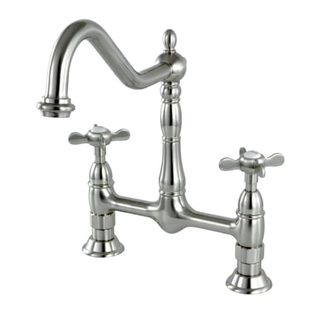 A large image of the Kingston Brass KS117.BEX Brushed Nickel
