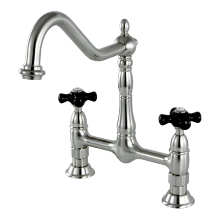 A large image of the Kingston Brass KS117.PKX Brushed Nickel