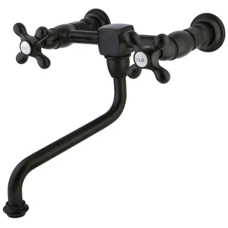 A large image of the Kingston Brass KS120.AX Oil Rubbed Bronze
