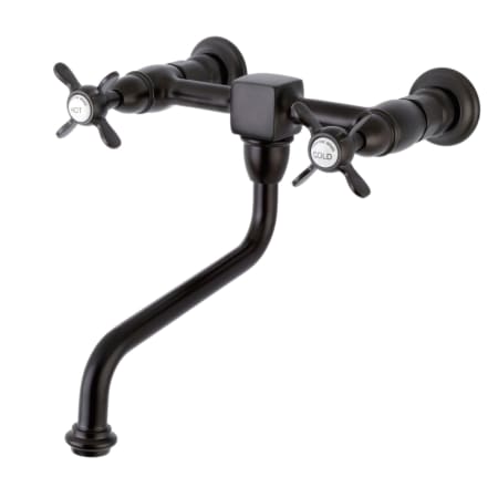 A large image of the Kingston Brass KS121.BEX Oil Rubbed Bronze