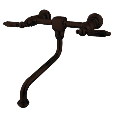 A large image of the Kingston Brass KS121.GL Oil Rubbed Bronze