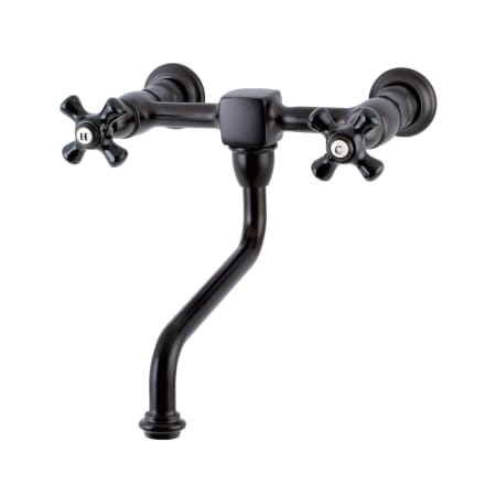 A large image of the Kingston Brass KS121.PKX Oil Rubbed Bronze