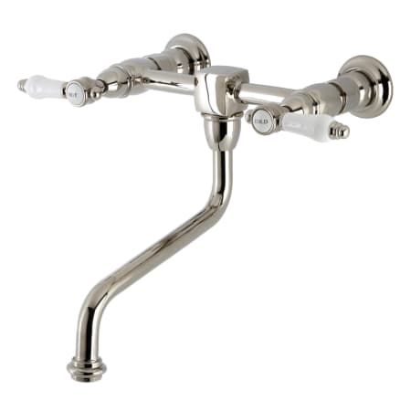 A large image of the Kingston Brass KS121.BPL Polished Nickel