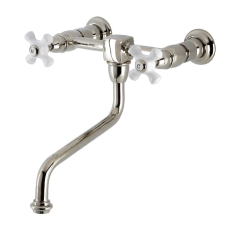 A large image of the Kingston Brass KS121.PX Polished Nickel