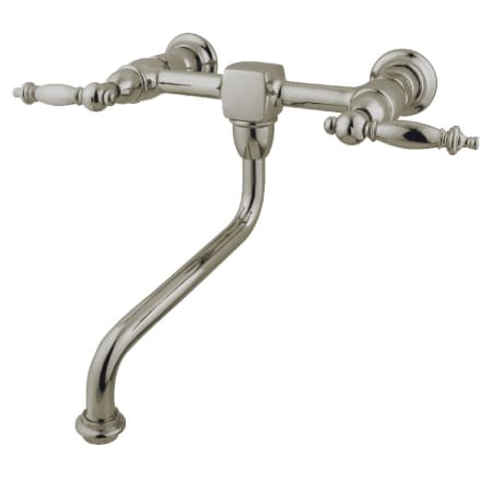 A large image of the Kingston Brass KS121.TL Brushed Nickel