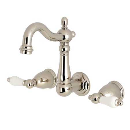 A large image of the Kingston Brass KS122.PL Polished Nickel