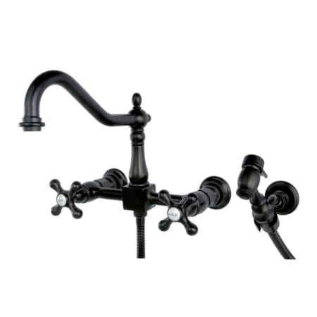 A large image of the Kingston Brass KS124.AXBS Oil Rubbed Bronze