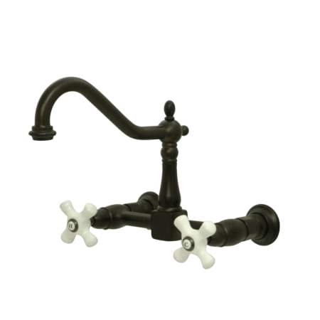 A large image of the Kingston Brass KS124.PX Oil Rubbed Bronze