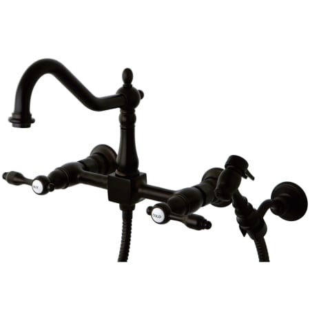 A large image of the Kingston Brass KS124.TALBS Oil Rubbed Bronze