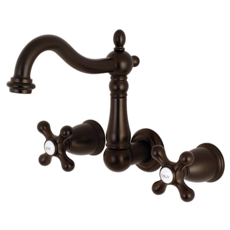 A large image of the Kingston Brass KS125.AX Oil Rubbed Bronze
