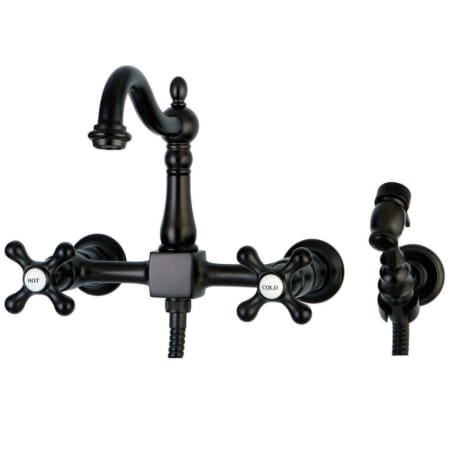 A large image of the Kingston Brass KS126AXBS Oil Rubbed Bronze