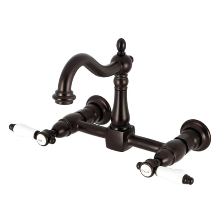 A large image of the Kingston Brass KS126.BPL Oil Rubbed Bronze