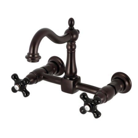 A large image of the Kingston Brass KS126.PKX Oil Rubbed Bronze