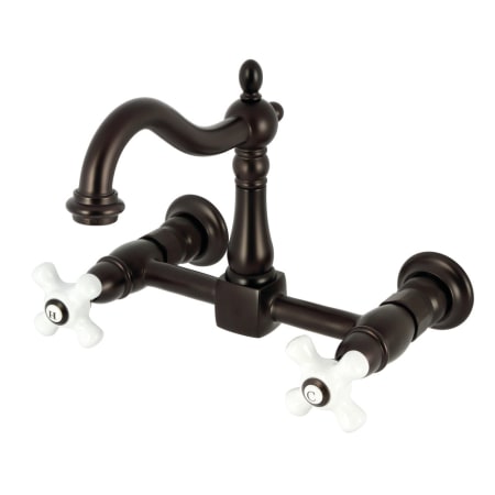 A large image of the Kingston Brass KS126.PX Oil Rubbed Bronze