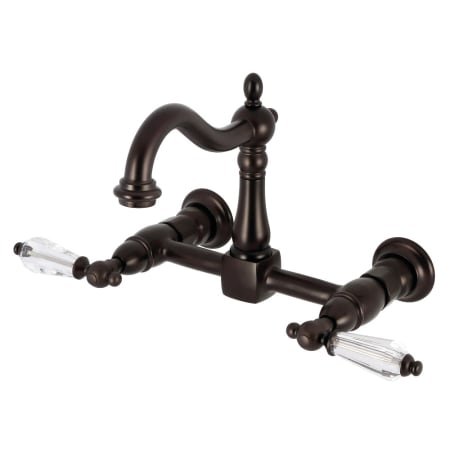 A large image of the Kingston Brass KS126.WLL Oil Rubbed Bronze