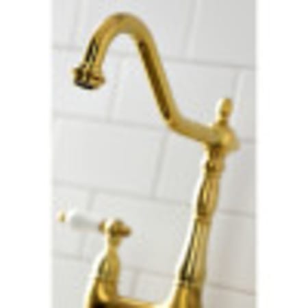 A large image of the Kingston Brass KS127.PLBS Alternate View