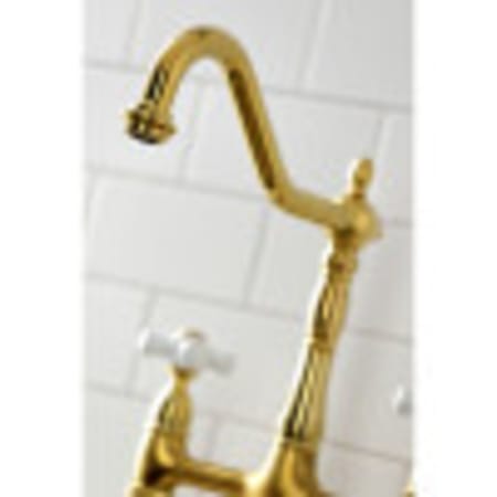 A large image of the Kingston Brass KS127.PXBS Alternate View