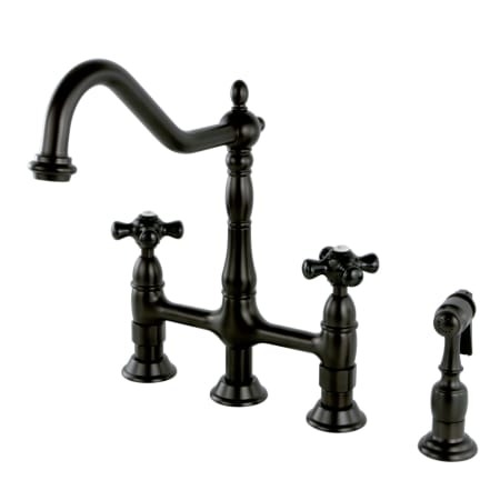 A large image of the Kingston Brass KS127.PKXBS Oil Rubbed Bronze