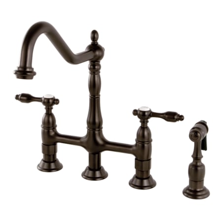 A large image of the Kingston Brass KS127.TALBS Oil Rubbed Bronze