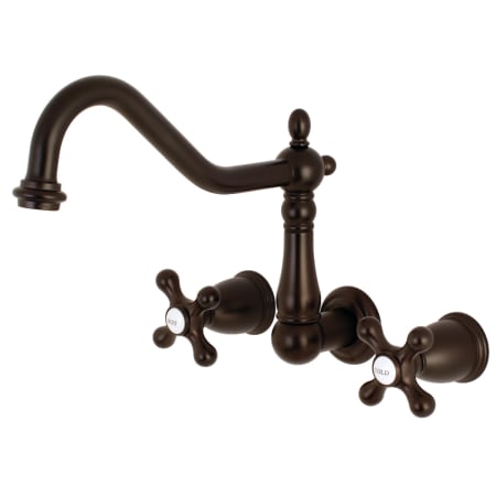 A large image of the Kingston Brass KS128.AX Oil Rubbed Bronze