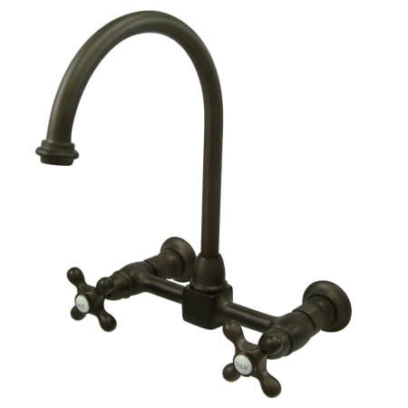 A large image of the Kingston Brass KS129.AX Oil Rubbed Bronze
