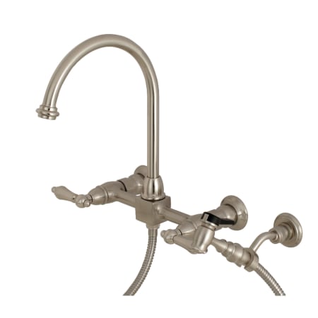 A large image of the Kingston Brass KS129.ALBS Brushed Nickel