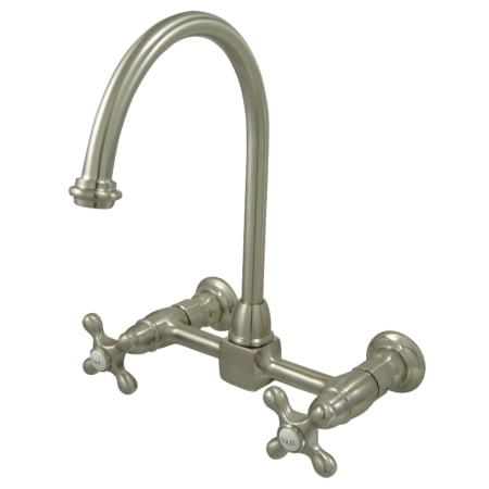 A large image of the Kingston Brass KS129.AX Brushed Nickel