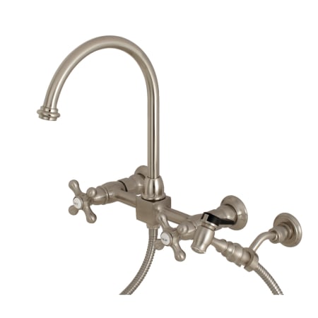 A large image of the Kingston Brass KS129.AXBS Brushed Nickel