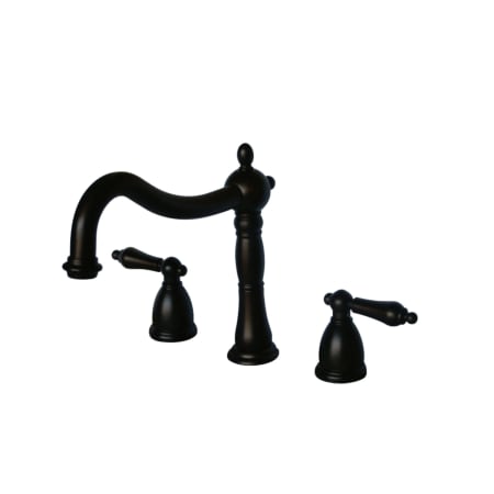 A large image of the Kingston Brass KS134.AL Oil Rubbed Bronze