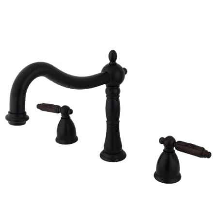 A large image of the Kingston Brass KS134.GL Oil Rubbed Bronze