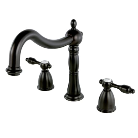 A large image of the Kingston Brass KS134TAL Oil Rubbed Bronze