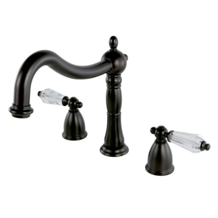 A large image of the Kingston Brass KS134WLL Oil Rubbed Bronze