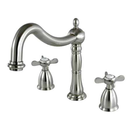 A large image of the Kingston Brass KS134.BEX Brushed Nickel