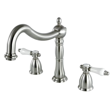 A large image of the Kingston Brass KS134.BPL Brushed Nickel