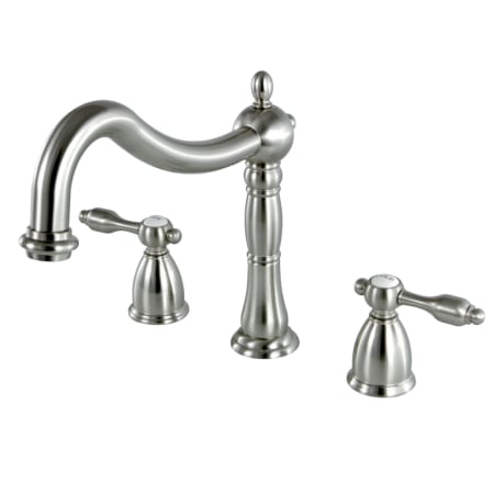 A large image of the Kingston Brass KS134TAL Brushed Nickel