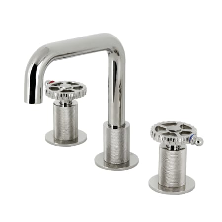 A large image of the Kingston Brass KS141.CG Polished Nickel